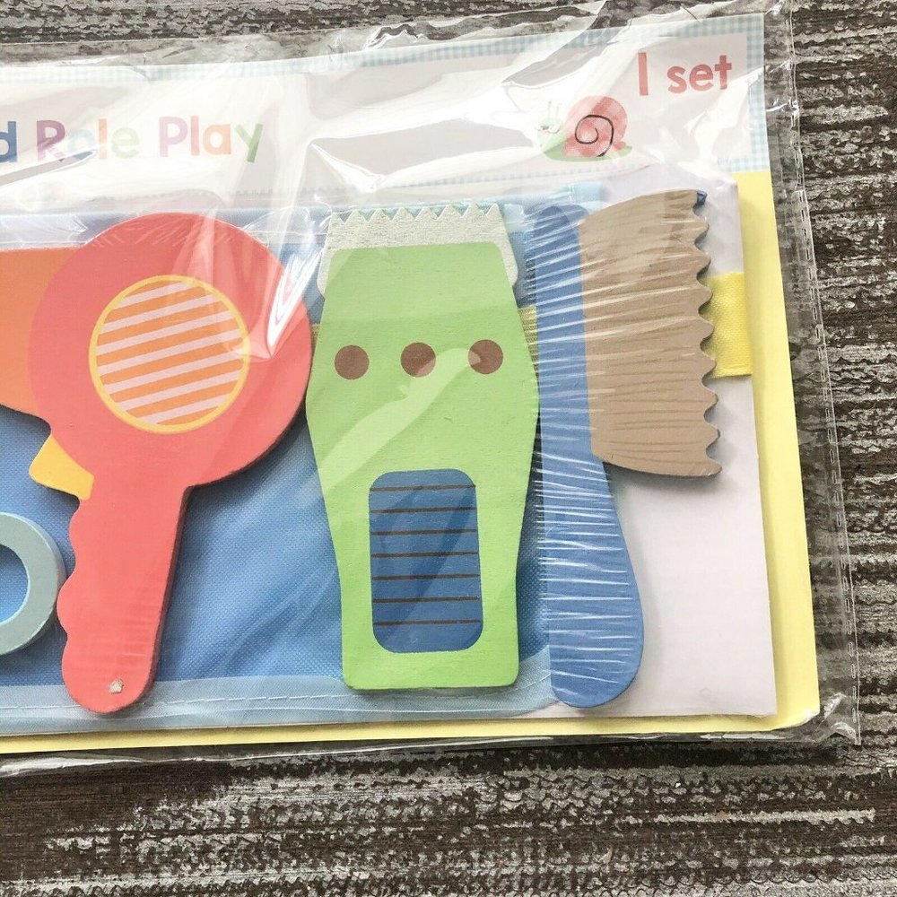 Horizon Wood Role Play Set HAIR STYLIST 3+ Toy - Picture 3 of 4